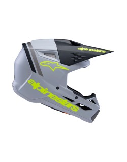 HELMET YTH SM3 RADIUM GY/BLK/Y