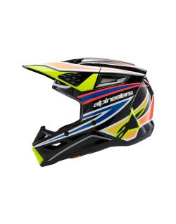 HELMET YTH SM3 WURX BLK/YL/B Y