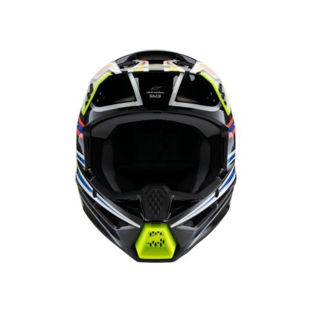 HELMET YTH SM3 WURX BLK/YL/B Y
