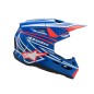 HELMET YTH SM3 WURX BLUE/RED/W