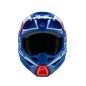 HELMET YTH SM3 WURX BLUE/RED/W
