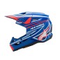 HELMET YTH SM3 WURX BLUE/RED/W