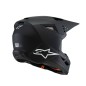 HELMET YTH SM3 SOLID BLACK YL