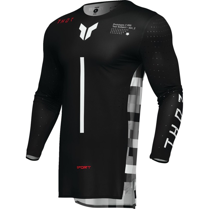JERSEY SPORT RIOT BK/RD 2X