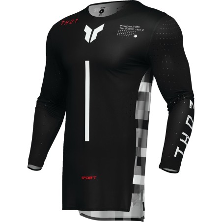 JERSEY SPORT RIOT BK/RD 2X