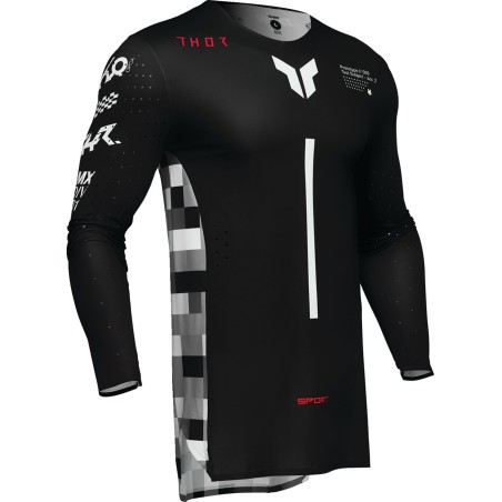 JERSEY SPORT RIOT BK/RD 2X