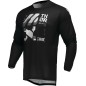 JERSEY LAUNCH BRAVE BK/GY SM