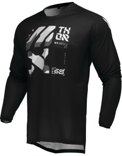 JERSEY LAUNCH BRAVE BK/GY MD