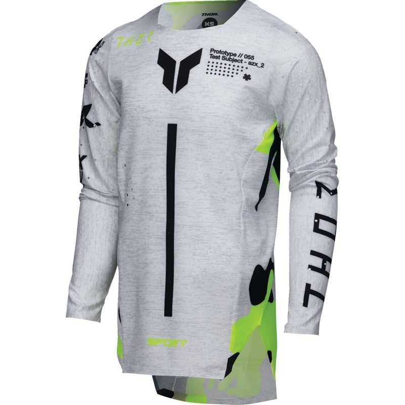 JERSEY YTH SPORT RIOT WH/AC LG