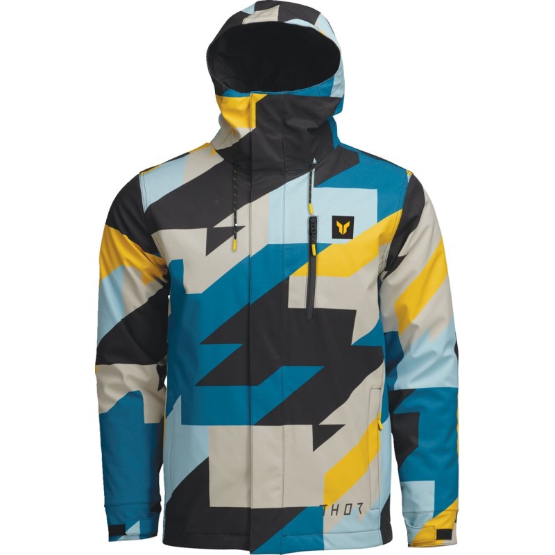 JACKET TOUR BRAVE BL/YL MD