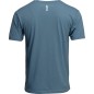 TEE TRAX HEATHER SLATE BLUE XL