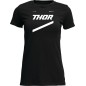 TEE WOMENS BRAVE BLACK MD