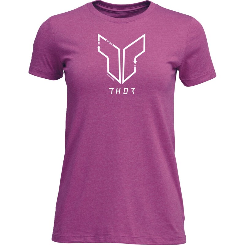 TEE WOMENS TRAX FUCHSIA XL