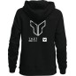 HOODIE WOMENS TRAX BLACK SM