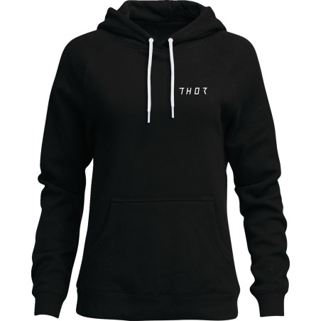 HOODIE WOMENS TRAX BLACK LG