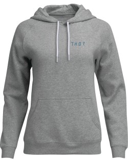 HOODIE WOMENS TRAX HTR GY SM