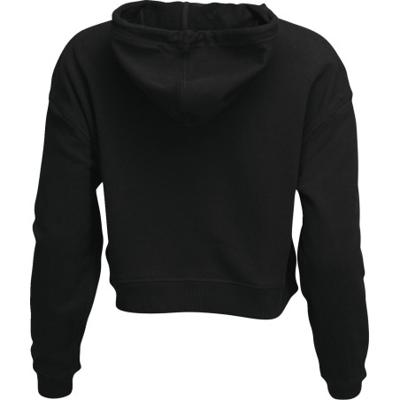 HOODIE WOMEN CROP NOISE BK MD