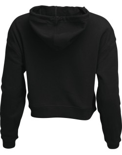 HOODIE WOMEN CROP NOISE BK LG