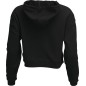 HOODIE WOMEN CROP NOISE BK LG