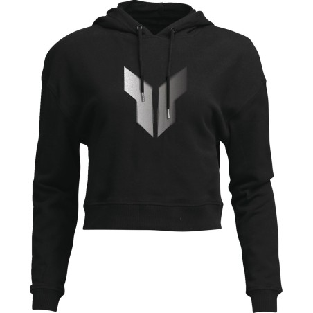 HOODIE WOMEN CROP NOISE BK XL