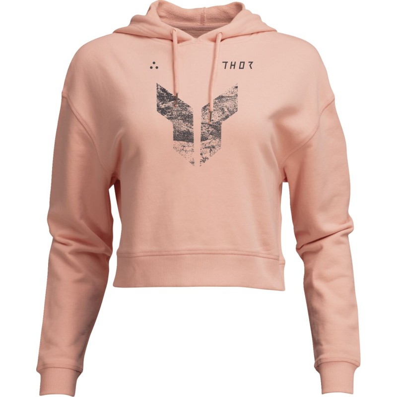 HOODIE WOMEN CROP ICONIC PK XL
