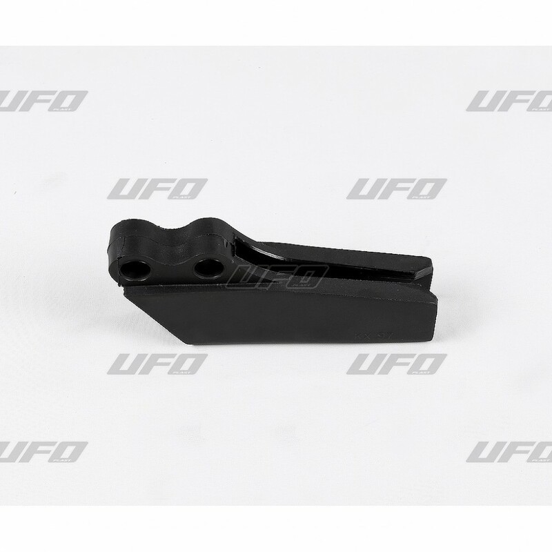 Guide chaîne UFO noir Kawasaki KX125/250 Guide chaîne UFO noir Kawasaki KX125/250