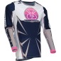 JERSEY AGROID NAVY/WHITE 2XL
