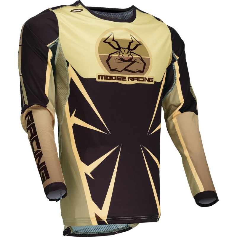 JERSEY AGROID BROWN/BLACK XS
