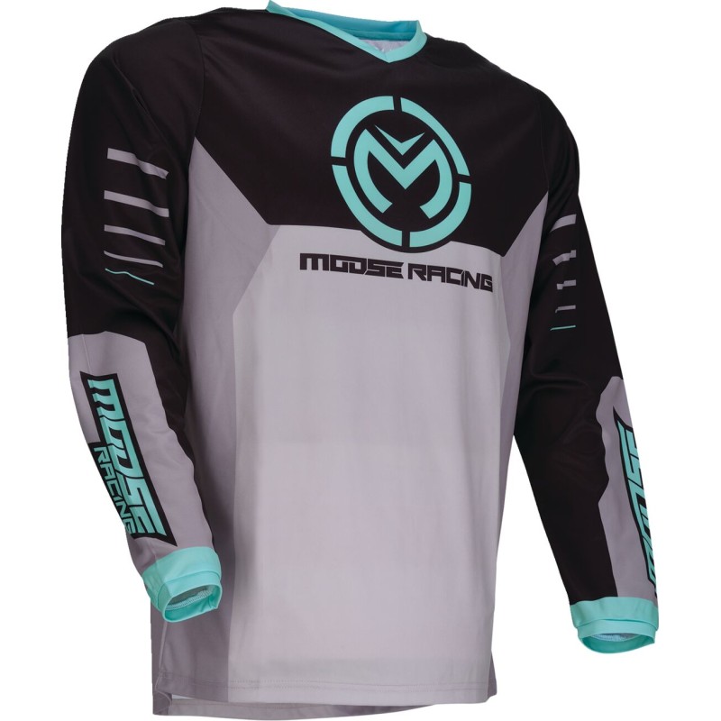 JERSEY QUALIFIER GRAY/TEAL XL