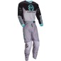 JERSEY QUALIFIER GRAY/TEAL XL