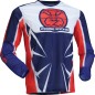 JERSEY YOUTH AGROID MESH RD/WH