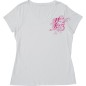 TEE WMN FLOURISH SCRIPT WHITE 