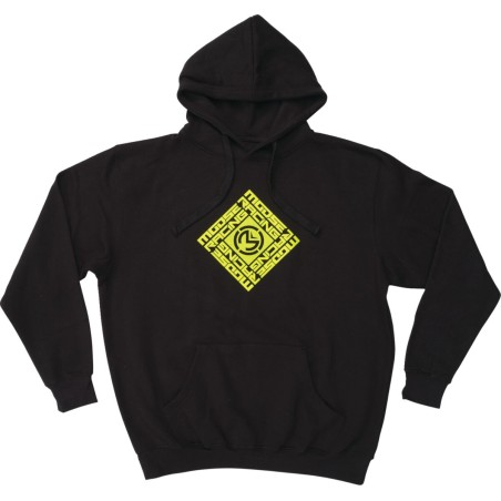 HOODY SPIN SYNC BLACK 2XL