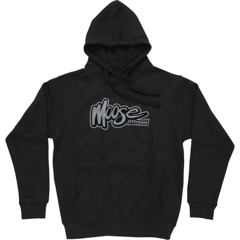 HOODIE WMN MOOSE OFFROAD BLACK