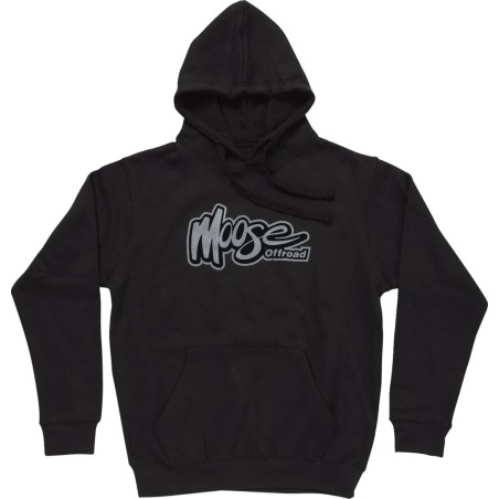 HOODIE WMN MOOSE OFFROAD BLACK