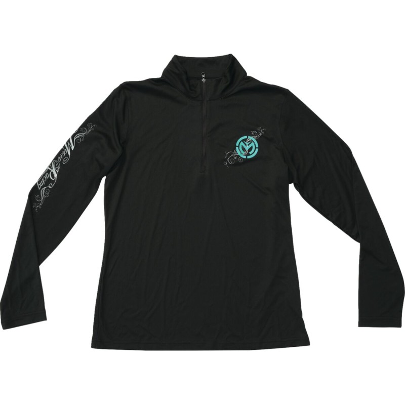PULLOVER WMN 1/2 ZIP FLOURISH 