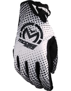 GLOVE SX1 WHITE/BLACK MD