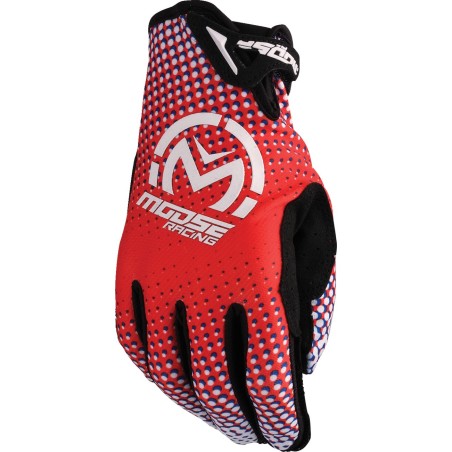 GLOVE SX1 RED/WHITE/BLUE XL