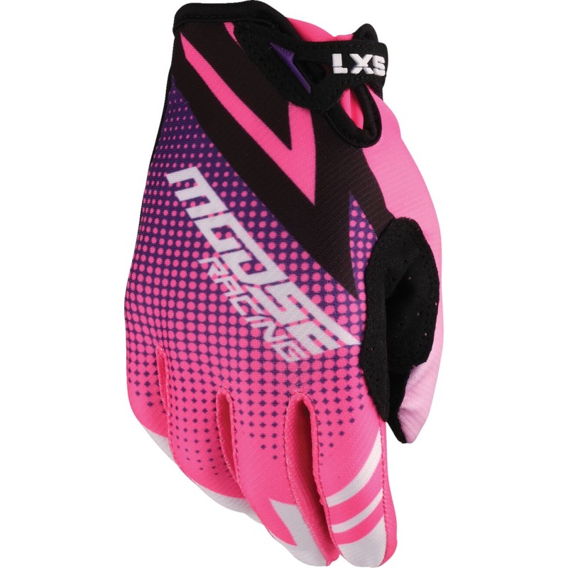GLOVE YOUTH SX1 PINK/PURPLE MD