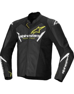 JACKET FSTR V3 AIRFLW LTHR BLK