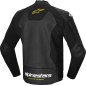 JACKET FSTR V3 AIRFLW LTHR BLK
