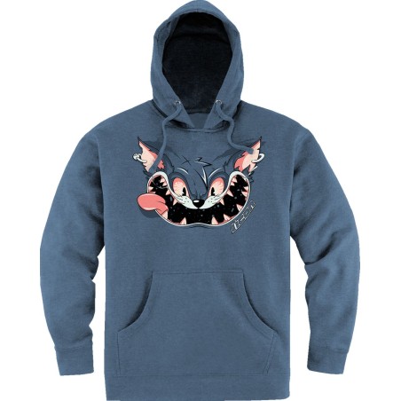 HOODIE 9 LIVES STORM-BL XL