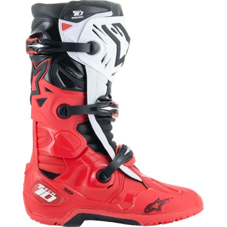 BOOT TECH 10 ENDURO BRIGHT RED