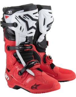 BOOT TECH 10 ENDURO BRIGHT RED