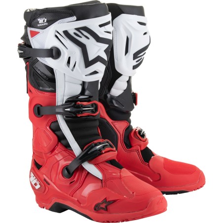 BOOT TECH 10 ENDURO BRIGHT RED