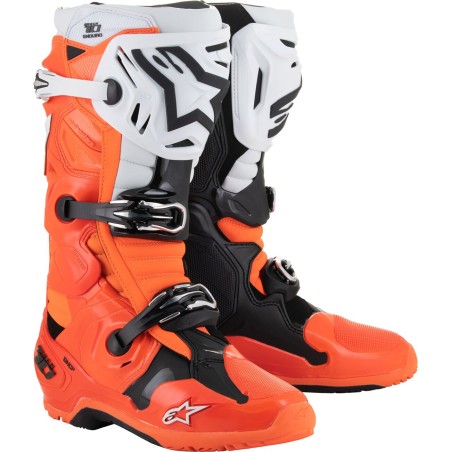 BOOT TECH 10 ENDURO ORANGE FLU