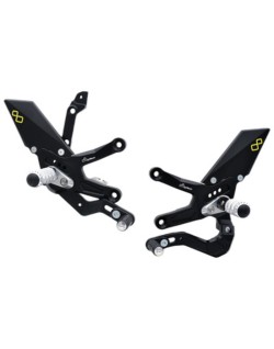 Commandes reculées fixe LIGHTECH sélection standard - Kawasaki ZX10R