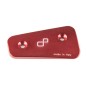 Protection de talon LIGHTECH pour silencieux rouge alu Yamaha T-Max 530