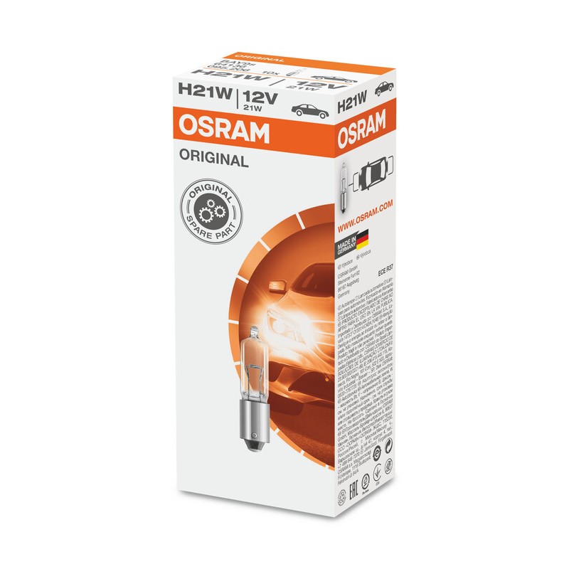 Ampoule OSRAM Original Line H21W 12V 25W - x10 Ampoule OSRAM Original Line H21W 12V 25W - x10