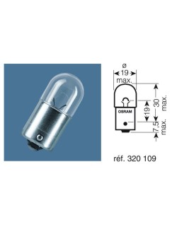 Ampoule OSRAM Original Line R5W 12V 5W - x10